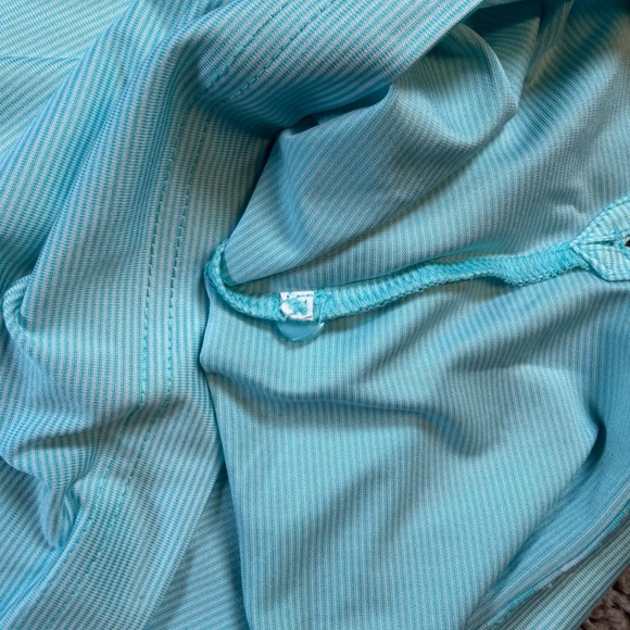 Callaway Golf Polo Shirt Mens Large striped Performance Athletic casual outdoor - Picture 4 of 8